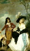 Sir Joshua Reynolds miss gideon and her brother, william Germany oil painting artist